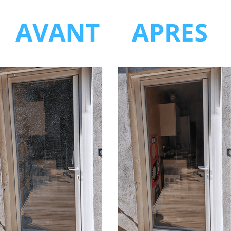 Réparation vitre cassée